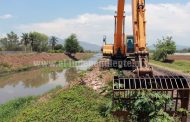 70 por ciento avance en conservación de  red de drenaje en el módulo de riego 2