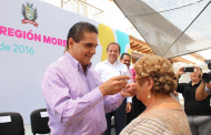 Entrega Gobernador apoyos a sectores en vulnerabilidad de la región Morelia Sur