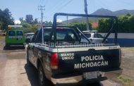 Dos lesionados tras ser baleados en Tangancícuaro