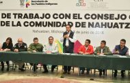 Sostiene Gobernador reunión con integrantes del Concejo Ciudadano de Nahuatzen
