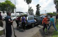 Tres heridos y daños materiales, en dos accidentes viales sucedidos en Morelia