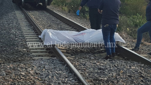 Hombre muere destrozado por el tren en Yurécuaro