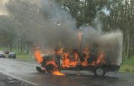 Inicia PGJE Carpeta de Investigación por vehículos quemados