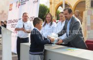 Alcalde de  Ixtlán dio banderazo de inicio del ciclo escolar en todos los niveles