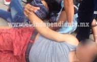 Tres adolescentes heridos al ser arrollados por veloz camioneta en Sahuayo