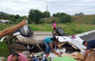 4 heridos y cuantiosos daños materiales en tres fuertes accidentes viales, en Michoacán