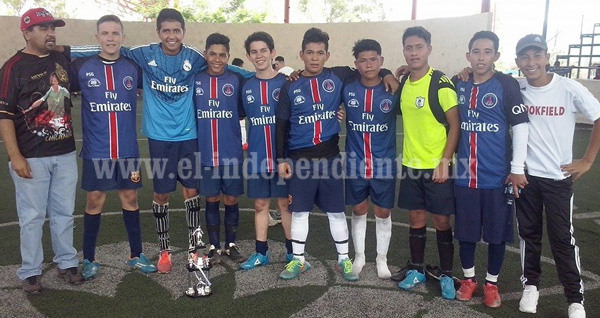 Premian a campeones del Torneo Futbol Rápido Fiestas Patrias 2016