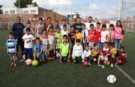Inauguran oficialmente la Escuela de Fútbol Emmanuel “Manny” García