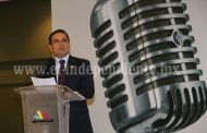 Celebra Gobernador Día del Trabajador de la Radio y la Televisión en Michoacán
