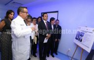 Inaugura gobernador Banco de Leche y Tomógrafo en Hospital de la Mujer
