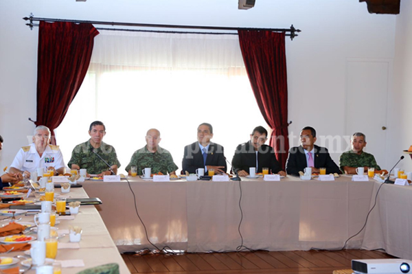 Fortalece Grupo de Coordinación, estrategia de seguridad en LC, Uruapan, Zamora y Morelia