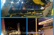 Un lesionado y cuantiosos daños material tras choque de un Camaro en Zamora