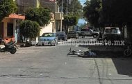 Matan a balazos a un ciclista en Sahuayo