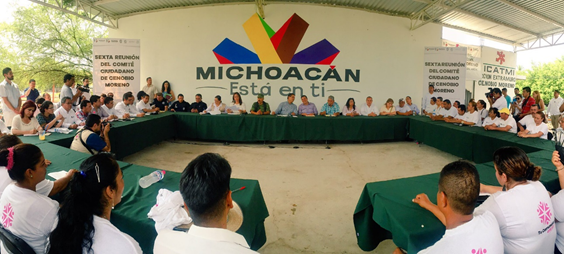 Michoacán, pionero en la reconstrucción del tejido social: Paredes Correa