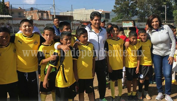 Arranca oficialmente Liga Infantil, Juvenil y Femenil de Futbol en Jacona