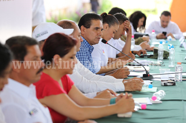 Preside Gobernador 2a Reunión con el Comité Ciudadano de Felipe Carrillo, municipio de Buenavista