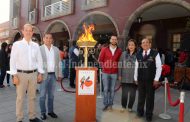 Gobierno Municipal encendió el Fuego Olímpico