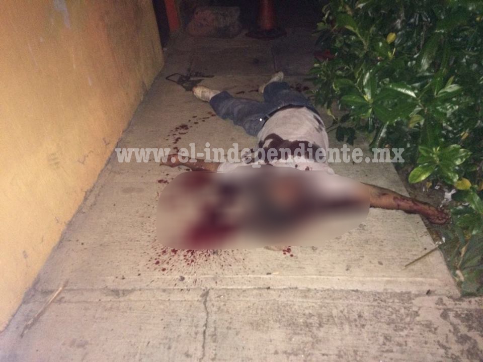 A balazos ultiman a un hombre afuera de su domicilio en Jacona