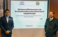 Tendrá Michoacán un innovador modelo de profesionalización municipal
