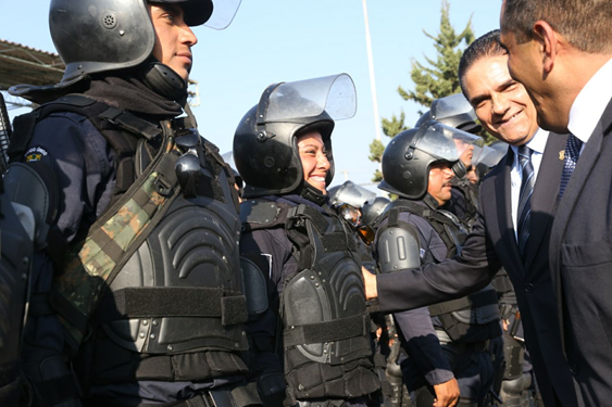 Michoacán trabaja para tener la mejor policía del país: Silvano Aureoles
