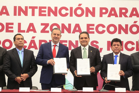 Avanza Michoacán en consolidación de Zona Económica Especial de Lázaro Cárdenas