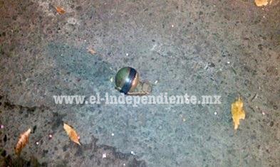 Policías encuentran una granada en las calles de Zamora