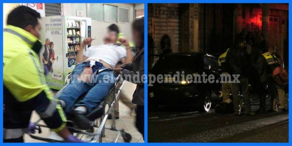 Joven es atacado a balazos frente al mercado Del Carmen en Zamora