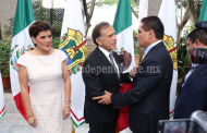 Asiste Silvano Aureoles a toma de protesta del Gobernador de Veracruz
