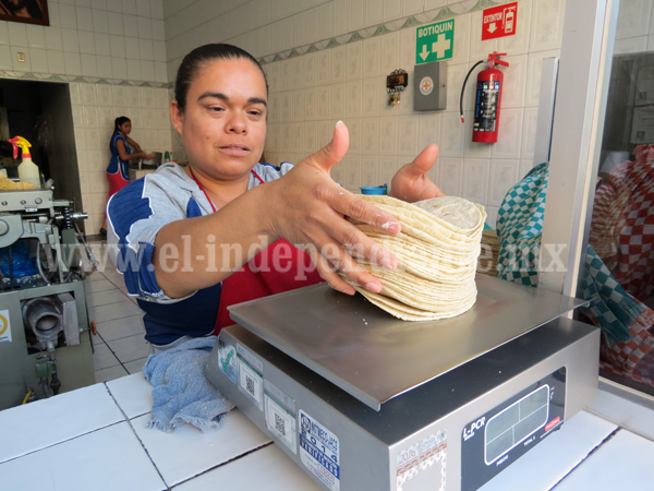 Especulación podría llevar la tortilla a 18 pesos