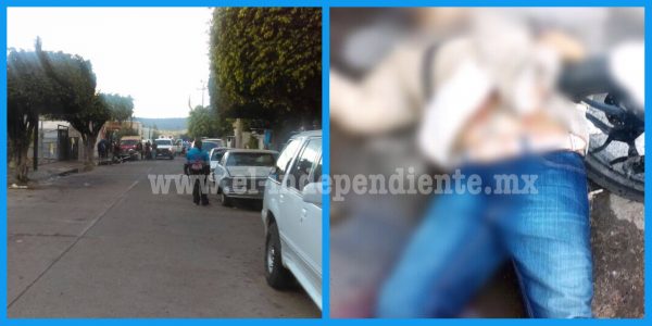 Dos muertos y un herido deja balacera en Sahuayo