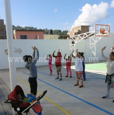 Invitan al taller de Zumba, Aerobics y Pilates en el Centro Deportivo Balcones de Jacona
