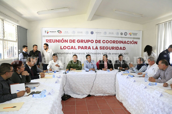 Encabeza Silvano Aureoles reunión de seguridad en región Ciénaga de Chapala