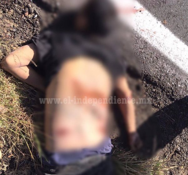 Desconocido muere atropellado en Chilchota