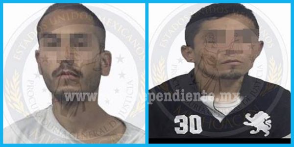 PGJE y SSP capturan  “El Apa” y “El Cabezón”, presunto integrantes de célula delincuencial en los límites con Jalisco