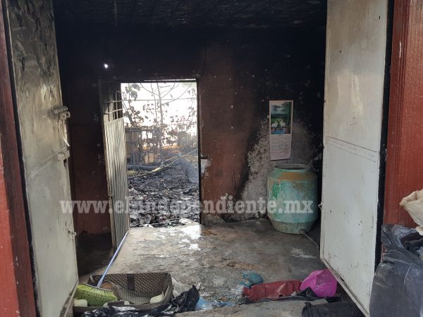 Arde vivienda donde hace días fue encontrado putrefacto du morador en Zamora