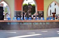 Conmemoran en Jacona el 211 natalicio  de Benito Juárez