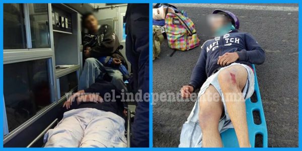 Tres heridos en choque de motocicletas en Jacona