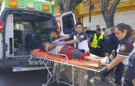 Gravemente lesionado ciclista tras ser embestido por camioneta de Marinela