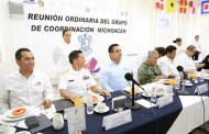 Revisa Gobernador estrategia de seguridad en Lázaro Cárdenas