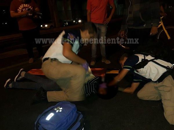 Un herido tras choque de motos en Zamora