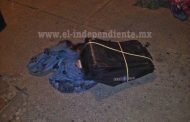 Abandonan cadáver desmembrado dentro de una maleta, en Sahuayo