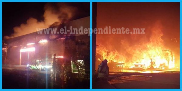 Arden dos bodegas en Zamora