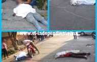 A tiros dan muerte a tres hombres en Sahuayo