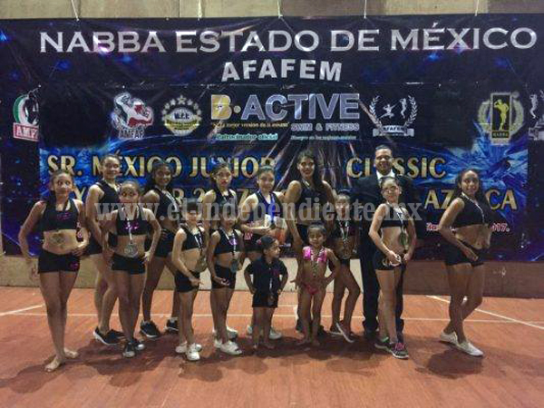 Buen papel hicieron integrantes de las Team Iron Fitness en Sr. México junior y master 2017