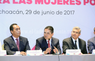 Michoacán avanza en construcción de una sociedad más igualitaria: Silvano Aureoles