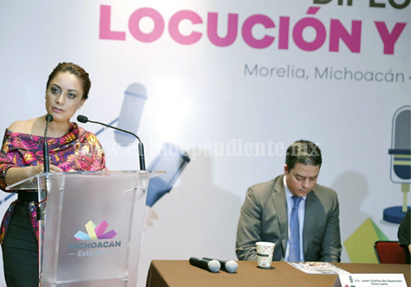 Anuncia CGCS Diplomado en Locución y Periodismo para el gremio michoacano