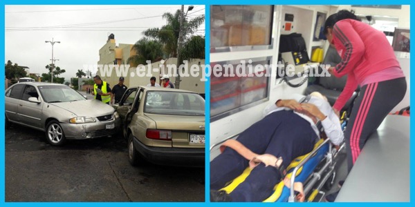 Mujer resulta lesionada tras choque vehicular en Zamora