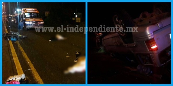 Conductor arrolla y mata a 3 meseros, en Los Reyes