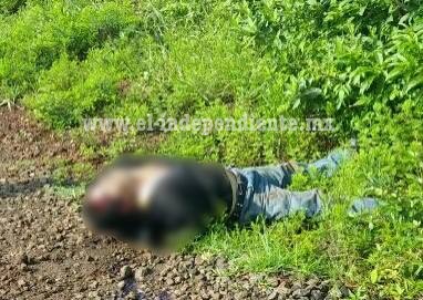 Maniatado y con impactos de bala, abandonan cadáver en Tangamandapio