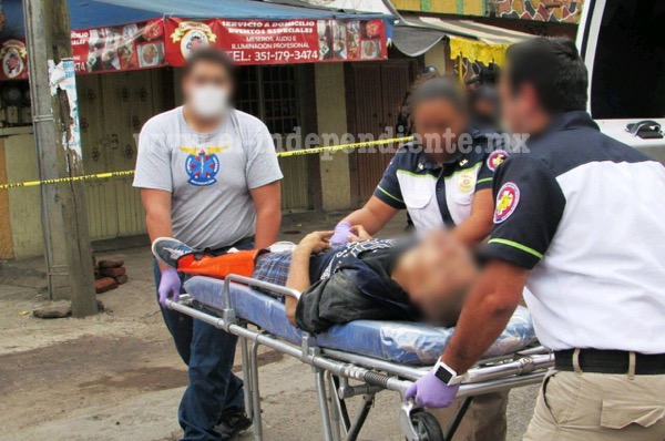 Grave joven baleado en la Avenida Juárez de Zamora